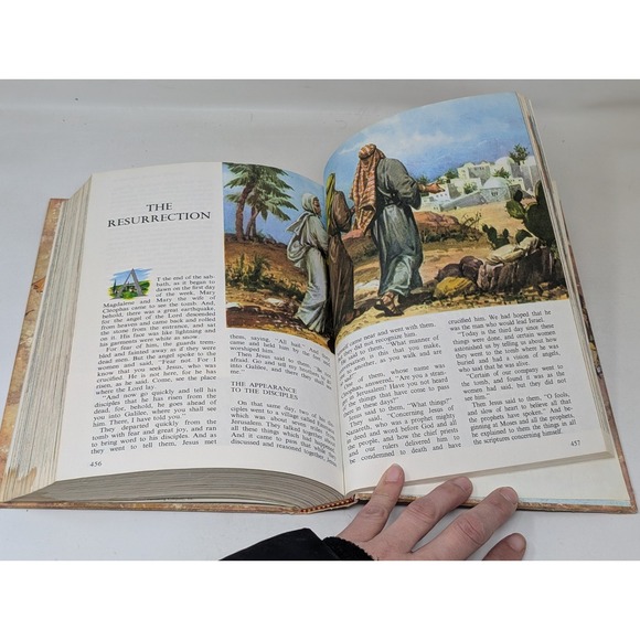 The Children's Bible Golden Press Hardcover Book Vintage 60s 1960s 1962 1965 - Picture 16 of 16